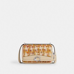 Coach Bandit In Tweed Tweed Women Crossbody Bags Multicolor | UAE_CH29952