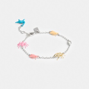 Coach Bug Charm Women Bracelets Silver | UAE_CH97886