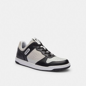 Coach C201 Men Sneakers Black / White | UAE_CH15324