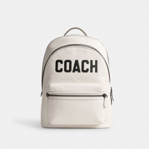 Coach Charter With Graphic Polished Pebble Leather Men Backpacks Multicolor | UAE_CH48326