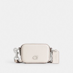 Coach Crossbody Pouch Chalk Women Crossbody Bags White | UAE_CH46346