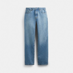 Coach Denim Men Jeans Blue | UAE_CH22231