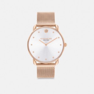 Coach Elliot 36 Mm Women Watches Rose Gold | UAE_CH50109