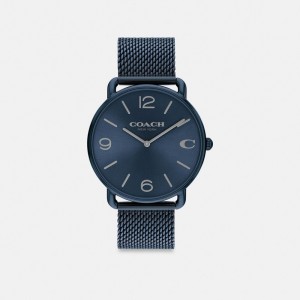 Coach Elliot 41 Mm Men Watches Blue | UAE_CH60322