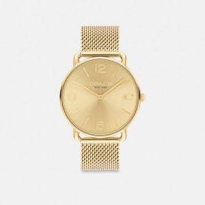 Coach Elliot 41 Mm Men Watches Gold | UAE_CH13868