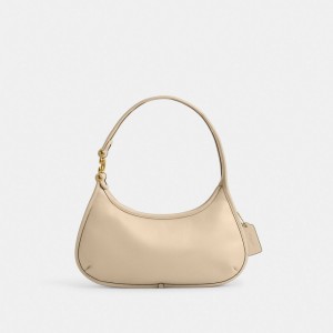 Coach Eve Brass Women Shoulder Bags White | UAE_CH31813