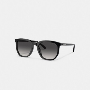 Coach Geometric Square Men Sunglasses Black | UAE_CH82456
