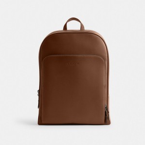 Coach Gotham Men Backpacks Brown | UAE_CH70948