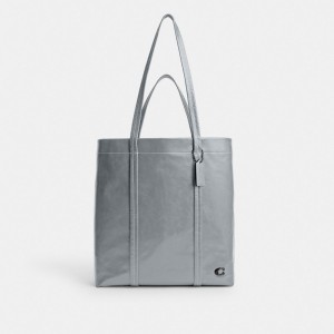 Coach Hall 33 Men Tote Bag Grey Blue | UAE_CH15012