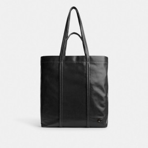 Coach Hall Men Tote Bag Black | UAE_CH28239