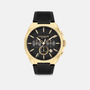 Coach Jackson 45 Mm Men Watches Black | UAE_CH57035