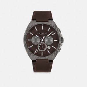 Coach Jackson 45 Mm Men Watches Brown | UAE_CH31344