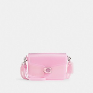 Coach Jelly Tabby Light Anitique Nickel Women Crossbody Bags Light Pink | UAE_CH38327
