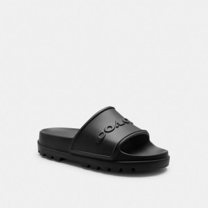Coach Jesse Men Sandals Black | UAE_CH87468
