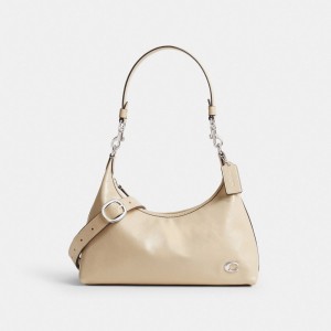 Coach Juliet Women Shoulder Bags Silver / White | UAE_CH70952