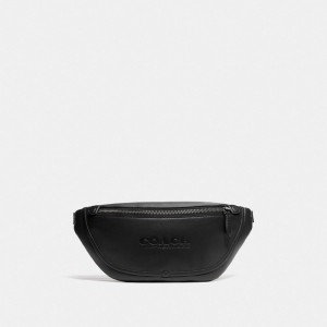 Coach League Belt Copper Men Belt Bags Black | UAE_CH57642