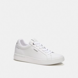 Coach Lowline Low Top Optic Women Sneakers White | UAE_CH59303