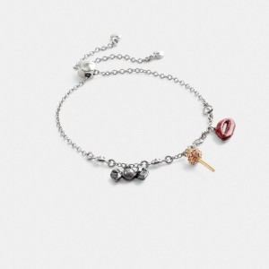 Coach Mini Candy Slider Women Bracelets Silver | UAE_CH76538