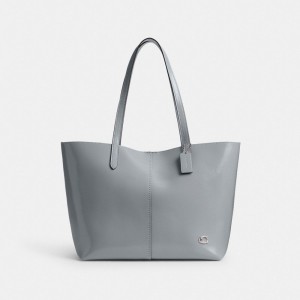 Coach North 32 Women Tote Bag Grey Blue | UAE_CH91085