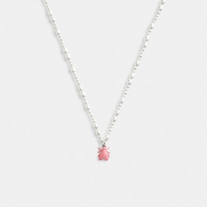 Coach Pearl Fly Pendant Women Necklace Multicolor | UAE_CH28414