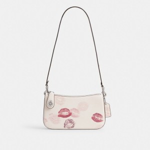 Coach Penn With Lip Print Women Shoulder Bags Multicolor | UAE_CH69461