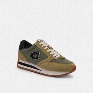 Coach Runner Moss Women Sneakers Green | UAE_CH45801