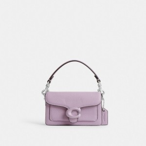 Coach Tabby 12 Women Crossbody Bags Silver / Purple | UAE_CH82151